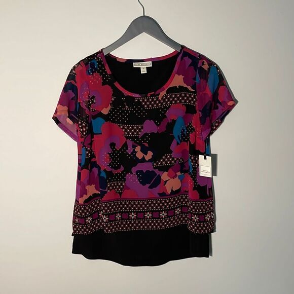 NWT Dana Buchman Blouse. SIZE S - Picture 1 of 10